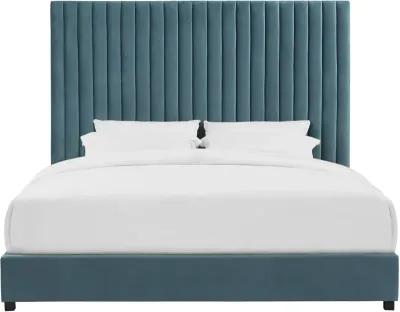 Arabelle Sea Blue Bed in King