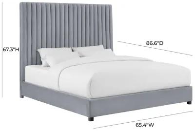 Arabelle Grey Bed in Queen