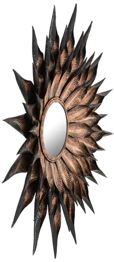 Sunflower Antique Wall Mirror