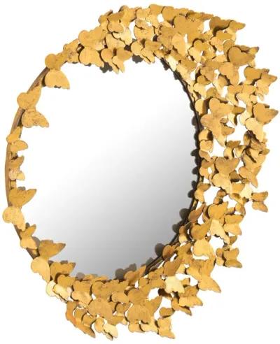 Butterfly Gold Mirror