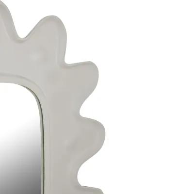 Genesis Mirror in White