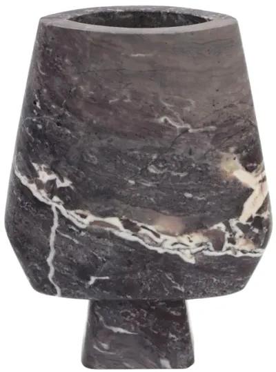 Samma Grey Marble Vase - Large