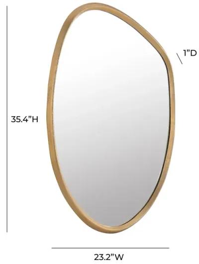 Mika Gold Wall Mirror