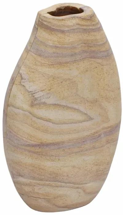 Saava Sandstone Curved Vase