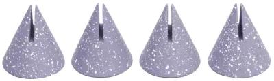 Gabby Speckled Purple Cone Card Holder - Set of 4