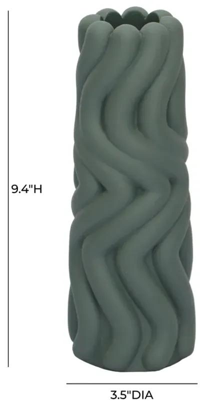 Gabby Green Vase