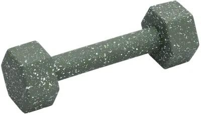 Gabby Speckled Army Green Decorative Dumbbell