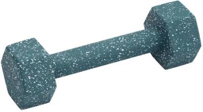 Gabby Speckled Blue Decorative Dumbbell