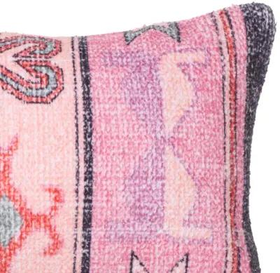 Persia Pink Cotton 27" x 10" Bolster Pillow