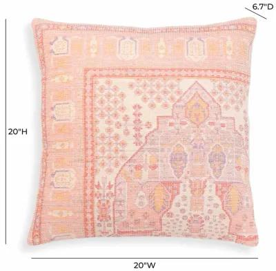 Persia Pink 20" Square Accent Pillow