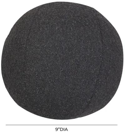 Boba Black Boucle 9" Pillow