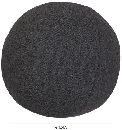 Boba Black Boucle 14" Pillow