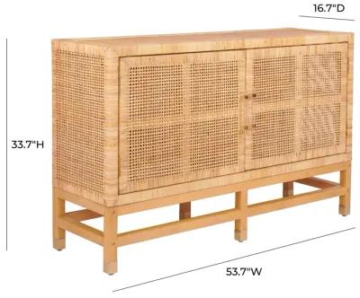 Amara Natural Woven Rattan Buffet