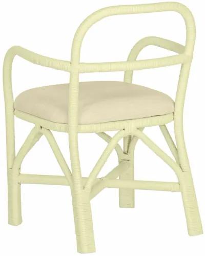 Ginny Cream Rattan Dining Chair