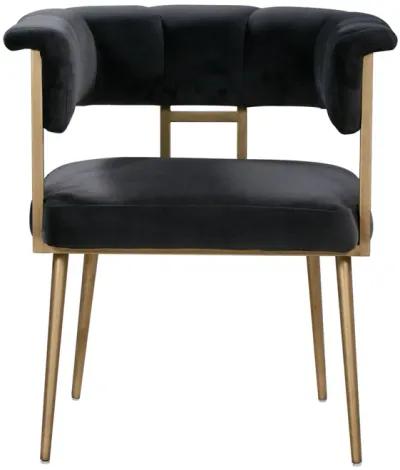 Astrid Grey Velvet Chair