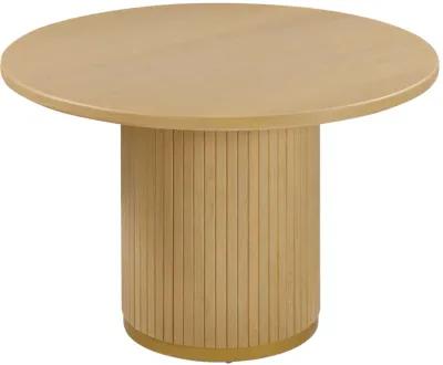 Chelsea Natural Oak Wood Round Dining Table