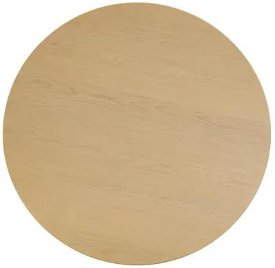 Chelsea Natural Oak Wood Round Dining Table