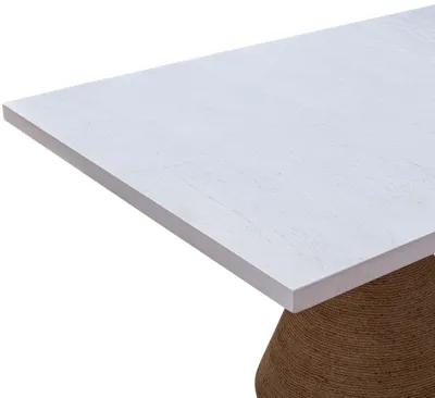 Rishi Natural Rope Rectangular Table