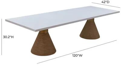 Rishi Natural Rope Rectangular Table