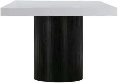 Nova White Lacquer Dining Table