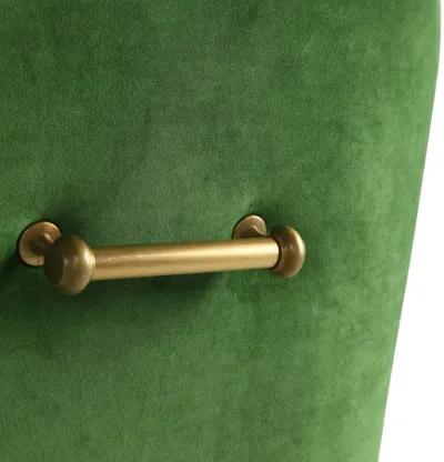 Beatrix Green Velvet Side Chair