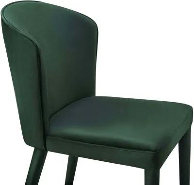 Metropolitan Forest Green Velvet Chair