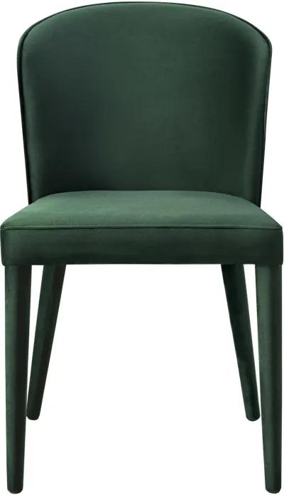 Metropolitan Forest Green Velvet Chair