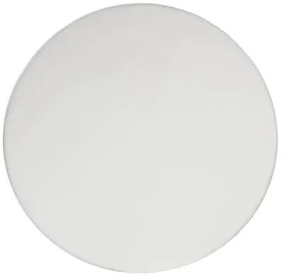 Elika White Faux Plaster Round Dining Table