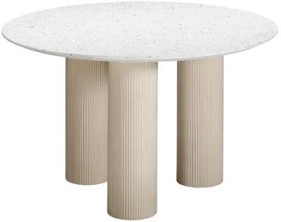 Parcino Terrazzo Concrete Indoor / Outdoor Dining Table