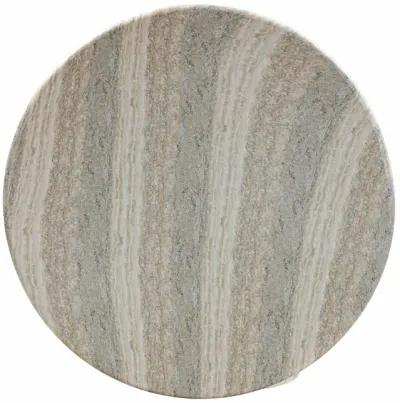 Omaha Concrete Faux Travertine 48" Round Dining Table