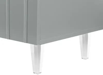 Deco Grey Lacquer Buffet