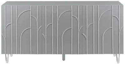 Deco Grey Lacquer Buffet