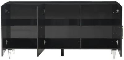 Famke Black Lacquer Buffet