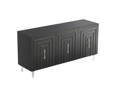 Famke Black Lacquer Buffet