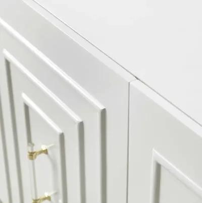 Famke White Lacquer Buffet