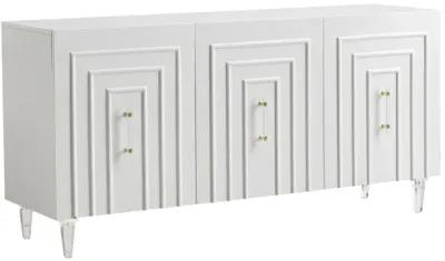 Famke White Lacquer Buffet