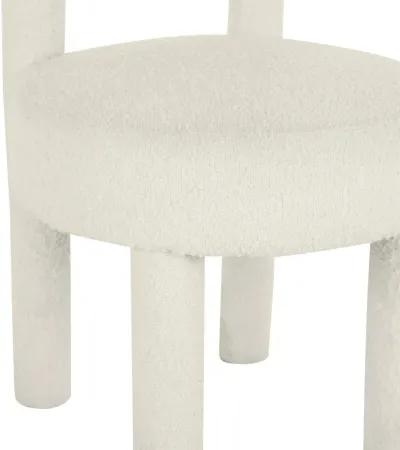 Carmel Cream Performance Boucle Dining Chair