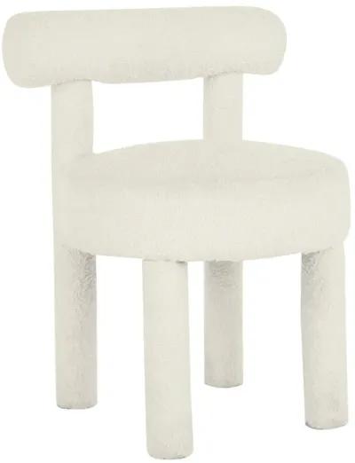 Carmel Cream Performance Boucle Dining Chair