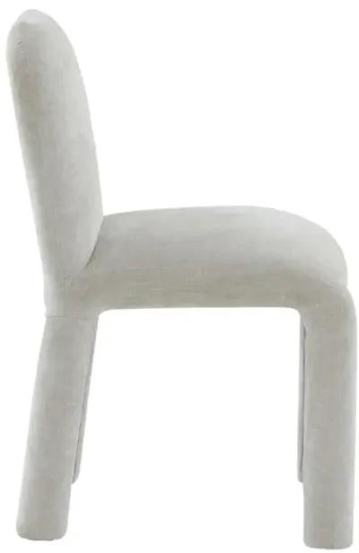 Georgia Light Grey Performance Chenille Dining Chair