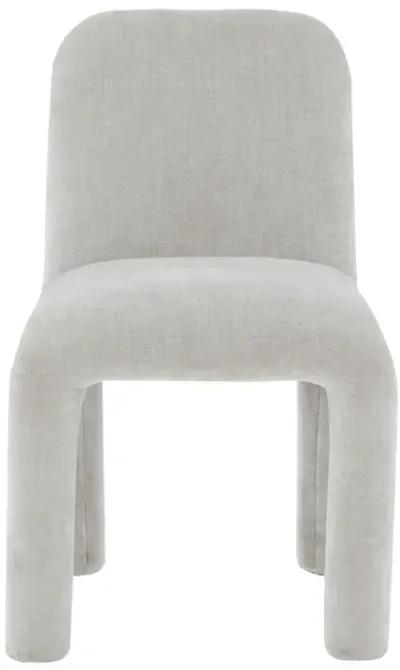 Georgia Light Grey Performance Chenille Dining Chair