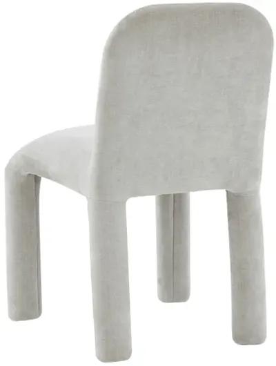 Georgia Light Grey Performance Chenille Dining Chair