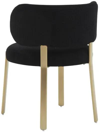 Margaret Black Performance Boucle Dining Chair