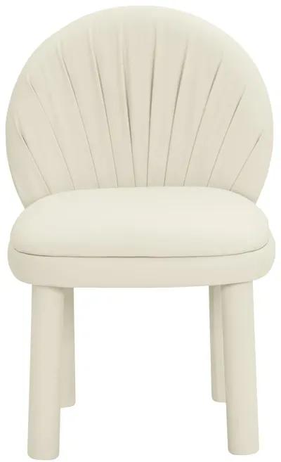 Aliyah Cream Performance Vegan Leather Dining Chair