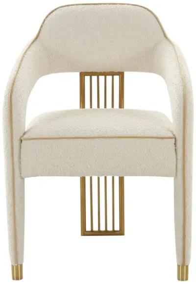 Corralis Cream Performance Boucle Dining Chair