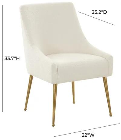 Beatrix Cream Performance Boucle Side Chair