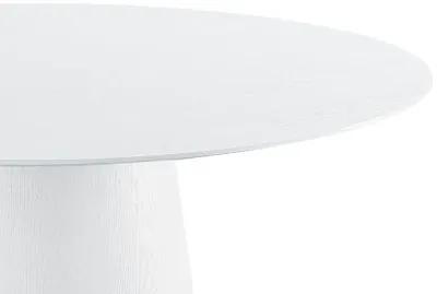 Pauline White Ash 62" Round Dining Table