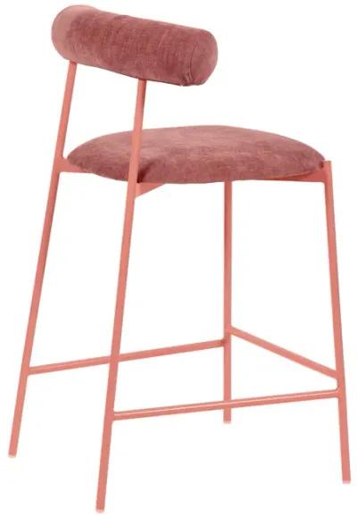 Liliana Mauve Performance Velvet Counter Stool