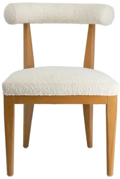 Palla Cream Performance Boucle Dining Chair