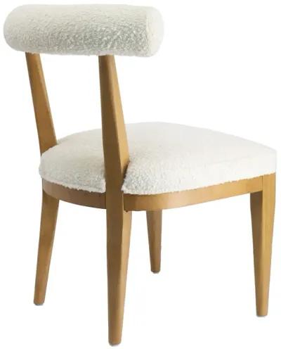 Palla Cream Performance Boucle Dining Chair