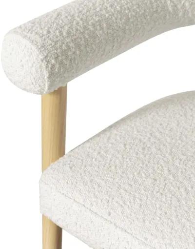 Spara Cream Performance Boucle Counter Stool